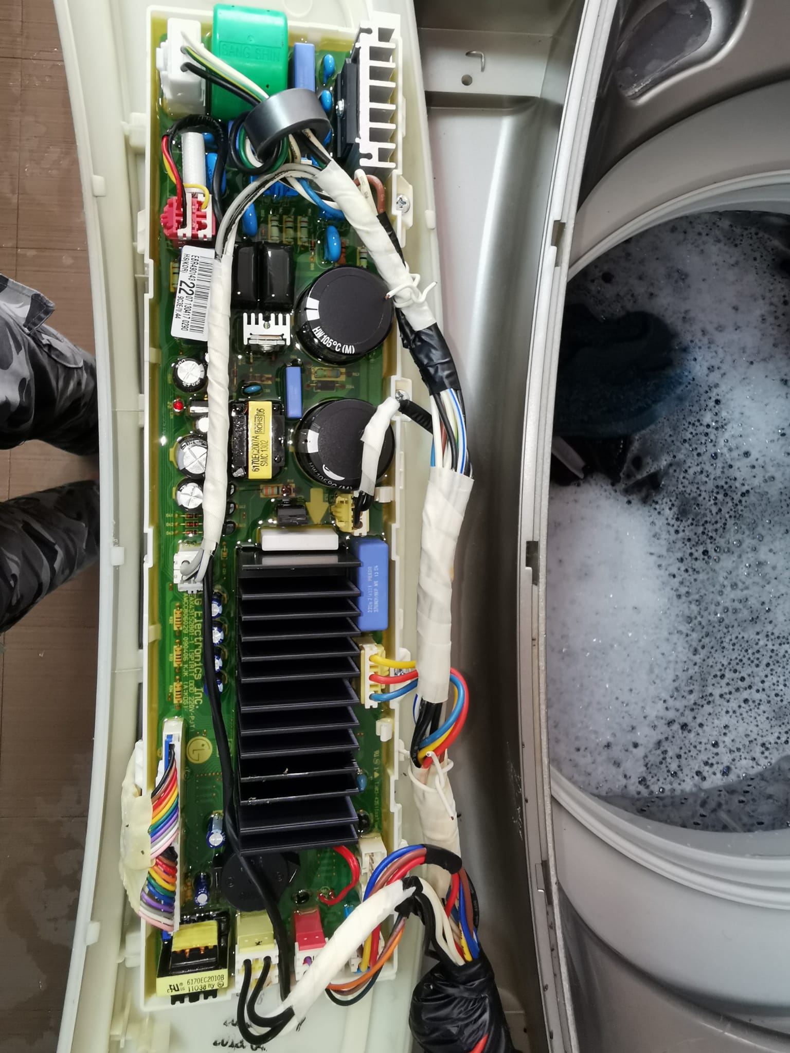 Washing Machine Checking For Control Panel Issue 1